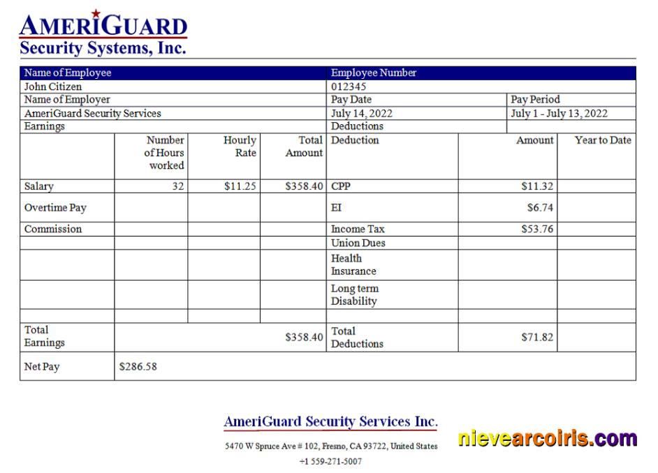 USA AmeriGuard Security Services Inc security company